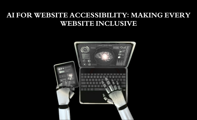 AI for website accessibility