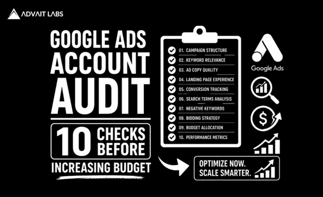 Google Ads Account Audit: 10 Things to Check Before Increasing Budget